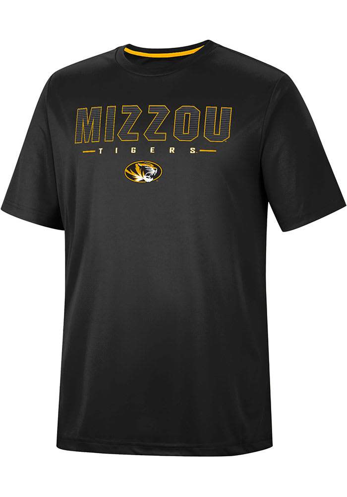 Colosseum Missouri Tigers Black Hamilton Short Sleeve T Shirt