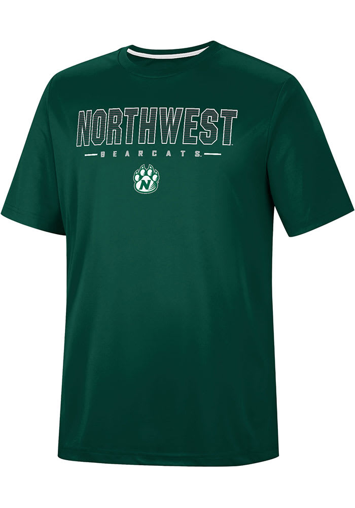 Colosseum Northwest Missouri State Bearcats Green Hamilton Short Sleeve T Shirt