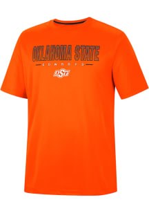 Colosseum Oklahoma State Cowboys Orange Hamilton Short Sleeve T Shirt