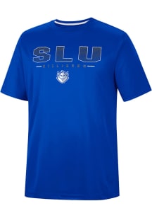 Colosseum Saint Louis Billikens Blue Hamilton Short Sleeve T Shirt