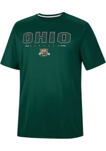 Colosseum Ohio Bobcats Green Hamilton Short Sleeve T Shirt