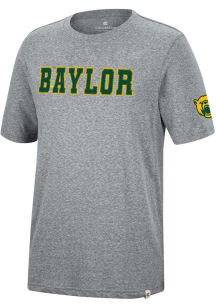 Colosseum Baylor Bears Grey Crosby Short Sleeve Fashion T Shirt