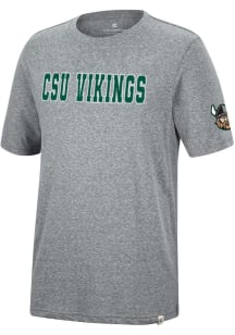 Colosseum Cleveland State Vikings Grey Crosby Short Sleeve Fashion T Shirt