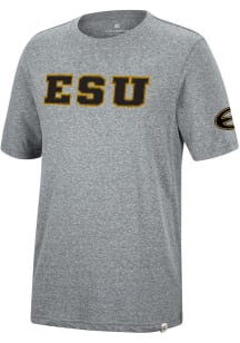 Colosseum Emporia State Hornets Grey Crosby Short Sleeve Fashion T Shirt