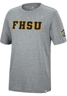 Colosseum Fort Hays State Tigers Grey Crosby Short Sleeve Fashion T Shirt