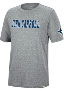 Colosseum John Carroll Blue Streaks Grey Crosby Short Sleeve Fashion T Shirt