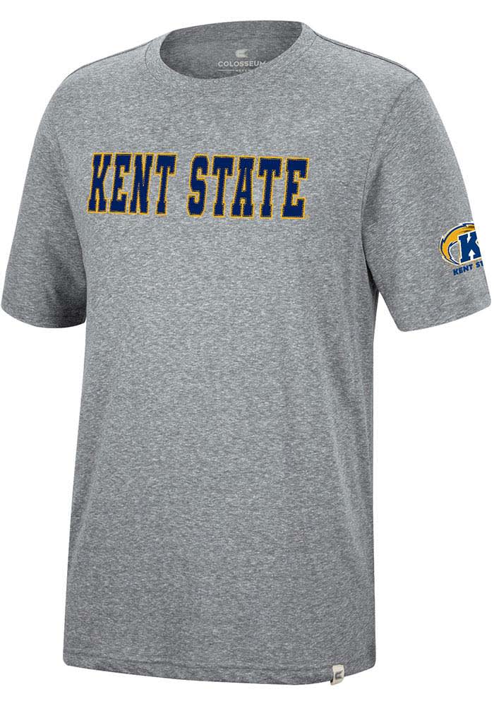 Colosseum Kent State Golden Flashes Grey Crosby Short Sleeve Fashion T Shirt