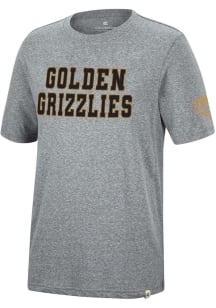 Colosseum Oakland University Golden Grizzlies Grey Crosby Short Sleeve Fashion T Shirt