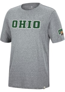 Colosseum Ohio Bobcats Grey Crosby Short Sleeve Fashion T Shirt