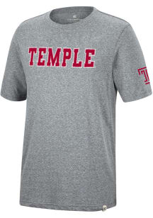 Colosseum Temple Owls Grey Crosby Short Sleeve Fashion T Shirt