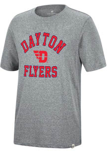 Colosseum Dayton Flyers Grey Trout Short Sleeve Fashion T Shirt