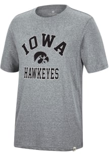 Colosseum Iowa Hawkeyes Grey Trout Short Sleeve Fashion T Shirt