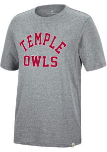 Colosseum Temple Owls Grey Trout Short Sleeve Fashion T Shirt
