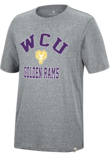 Colosseum West Chester Golden Rams Grey Trout Short Sleeve Fashion T Shirt