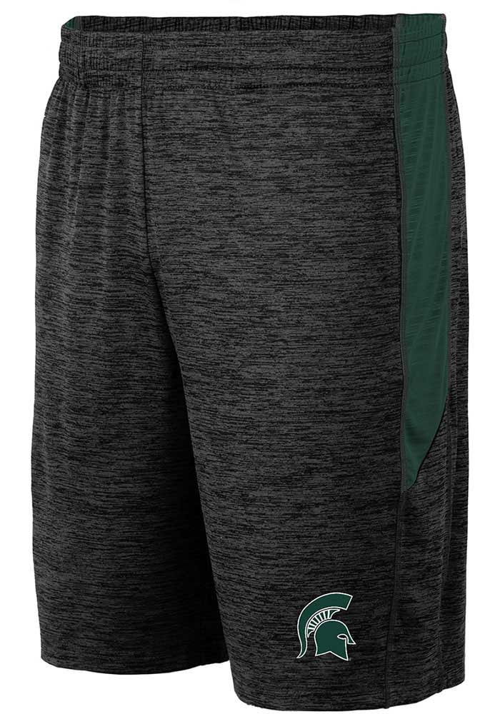 Colosseum Michigan State Spartans Mens Black Curry Shorts
