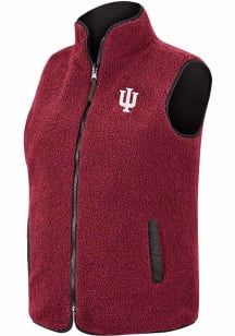 Colosseum Indiana Hoosiers Womens Cardinal Co-Assistant Reversible Vest