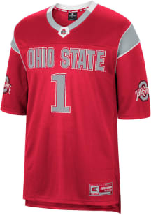 Colosseum Ohio State Buckeyes Red Let Things Happen Football Jersey
