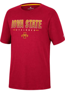 Colosseum Iowa State Cyclones Youth Cardinal High Pressure Short Sleeve T-Shirt