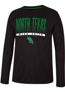 Colosseum North Texas Mean Green Black Takagi Long Sleeve T-Shirt