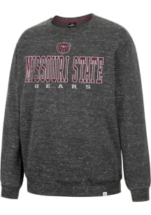 Colosseum Missouri State Bears Mens Charcoal Throw Quite A Party Long Sleeve Fashion Sweatshirt