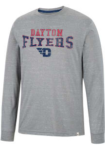 Colosseum Dayton Flyers Grey Youre In Charge Long Sleeve T Shirt