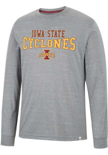 Colosseum Iowa State Cyclones Grey Youre In Charge Long Sleeve T Shirt