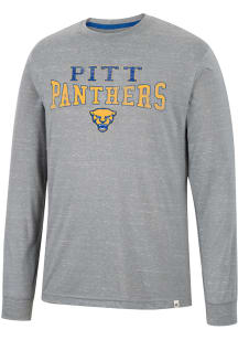 Colosseum Pitt Panthers Grey Youre In Charge Long Sleeve T Shirt