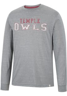 Colosseum Temple Owls Grey Youre In Charge Long Sleeve T Shirt