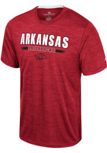 Colosseum Arkansas Razorbacks Cardinal Wright Short Sleeve T Shirt