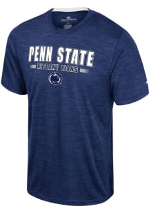 Colosseum Penn State Nittany Lions Navy Blue Wright Short Sleeve T Shirt