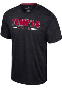 Colosseum Temple Owls Black Wright Short Sleeve T Shirt