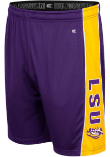 Colosseum LSU Tigers Mens Purple Sanest Choice Shorts