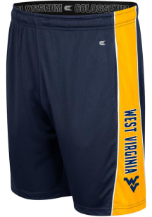 Colosseum West Virginia Mountaineers Mens Navy Blue Sanest Choice Shorts