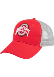 Colosseum Ohio State Buckeyes Champion Snap Back Trucker Adjustable Hat - Red