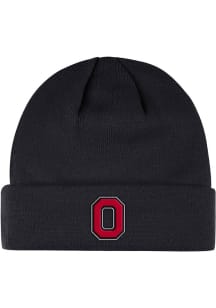 Ohio State Buckeyes Colosseum Woody Beanie Mens Knit Hat - Black