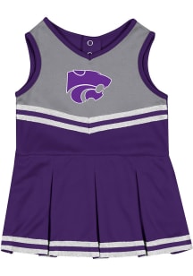 Colosseum K-State Wildcats Baby Purple Time for Recess Logo Set Cheer