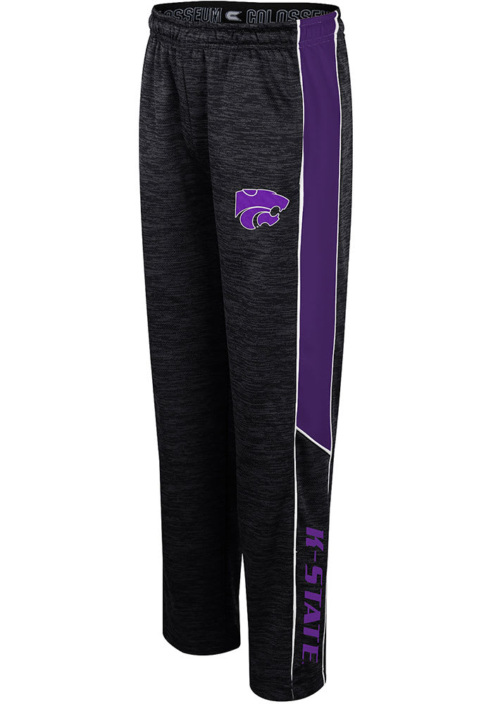 Colosseum K-State Wildcats Youth Purple Live Hardcore Track Pants