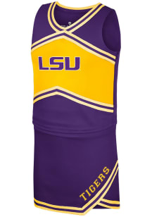 Colosseum LSU Tigers Girls Purple Time for Recess Set Cheer