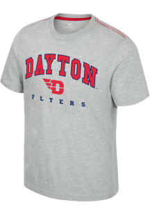 Colosseum Dayton Flyers Grey Hasta La Vista Short Sleeve T Shirt