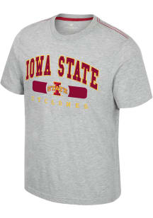 Colosseum Iowa State Cyclones Grey Hasta La Vista Short Sleeve T Shirt