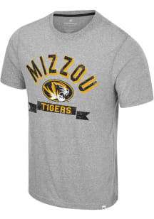 Colosseum Missouri Tigers Grey Connor Short Sleeve Fashion T Shirt