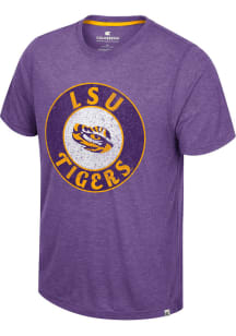 Colosseum LSU Tigers Purple Come With Me Short Sleeve Fashion T Shirt