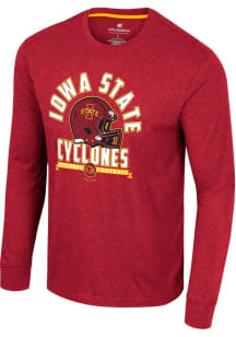Colosseum Iowa State Cyclones Cardinal No Problemo Football Long Sleeve T Shirt