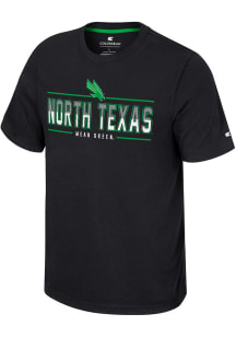Colosseum North Texas Mean Green Black Resistance Short Sleeve T Shirt