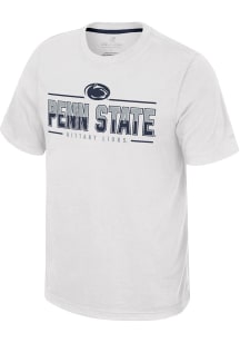Colosseum Penn State Nittany Lions White Resistance Short Sleeve T Shirt