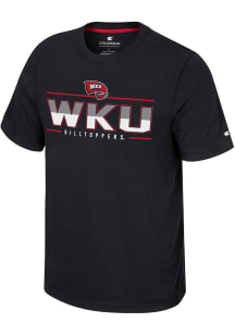 Colosseum Western Kentucky Hilltoppers Black Resistance Short Sleeve T Shirt