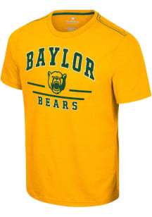 Colosseum Baylor Bears Gold No Problemo Short Sleeve T Shirt
