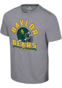 Colosseum Baylor Bears Grey No Problemo Football Short Sleeve T Shirt