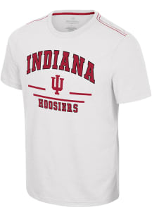 Indiana Hoosiers White Colosseum No Problemo Short Sleeve T Shirt