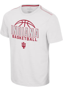 Colosseum Indiana Hoosiers White No Problemo Basketball Short Sleeve T Shirt